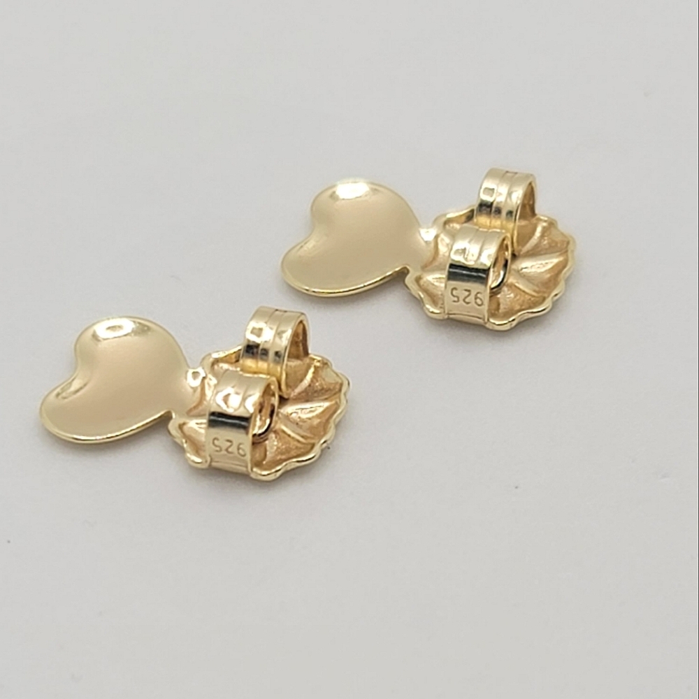 Sterling Silver Extra Large Backings - image 4